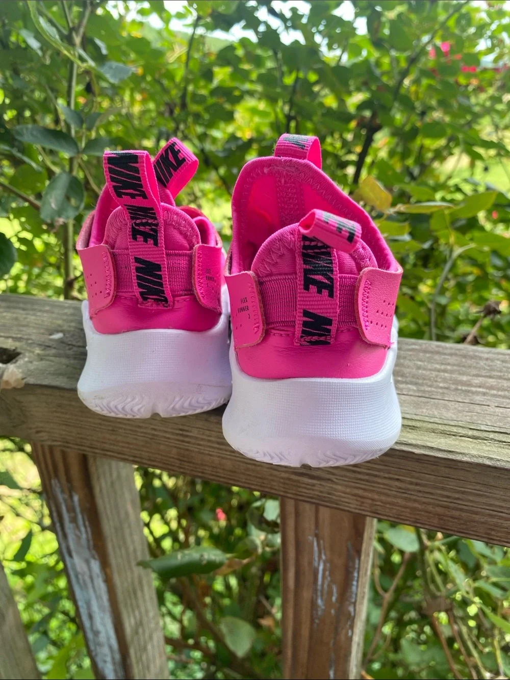 Nike Kids Slip-On Sneakers - Hot Pink